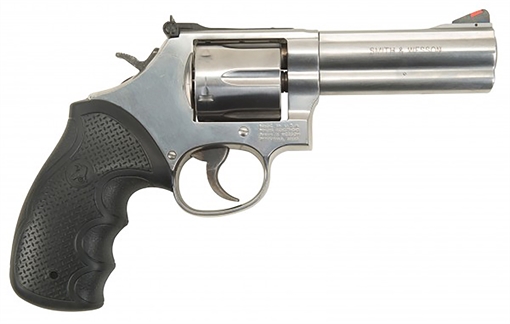 Picture of Lyman Diamond Pro Diamond Checkering Black Rubber with Finger Grooves for S&W J Frame with Round Butt 02478