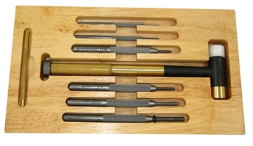 Picture of Lyman Products Deluxe Set, Tool, 7 Punches/Hammer Brass 7031298 011516812988