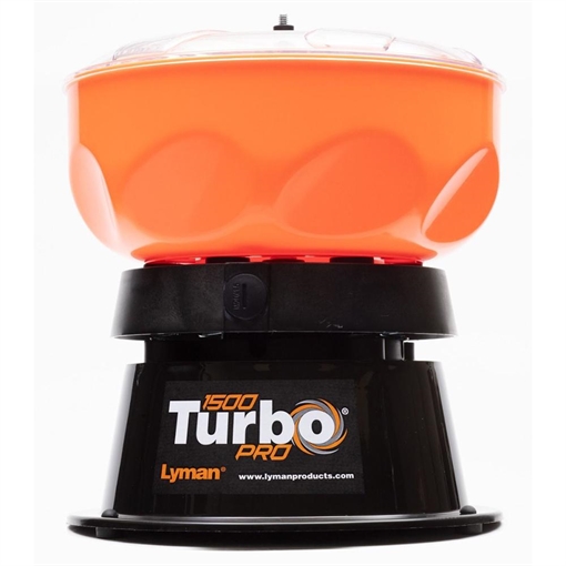 Picture of Lyman 1500 Pro Turbo Tumbler Black/Orange 7631650