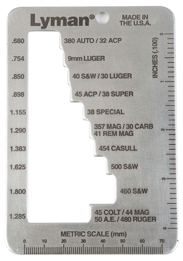 Picture of Lyman E-Zee Case-Length Gauge Pistol, Revolver 7832217