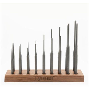 Picture of Lyman Armorers 18 Piece Hex Punch Set with Stand 7031276