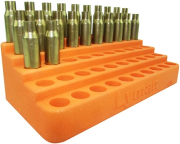 Picture of Lyman Bleacher Loading Block for Large Caliber Handguns .565 hole size fits: .44 Mag .45 ACP. 45 GAP .45 Colt .454 Casull .460 S&W .500 S&W 7728089