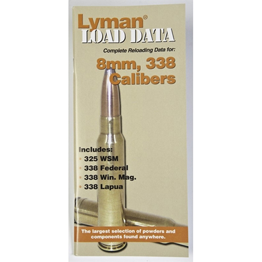 Picture of LYMAN LOAD DATA BOOK RIFLE 338 8MM (6) 9780018