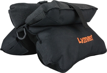 Picture of Lyman Products Universal Bag Rest, Filled, Black, Standard Size, Bag is Equipped with a Sturdy Carry Strap and an Adjustable Tensioning Strap to Adjust Elevation 7837802