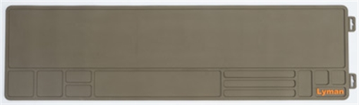 Picture of Lyman Essential Gun Maintenance Mat Gray Rubber 10" x 36" 04051