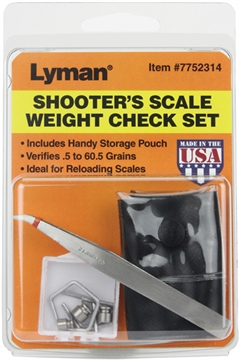 Picture of LYMAN SHOOTER'S SCALE WEIGHT CHECK SET 7752314