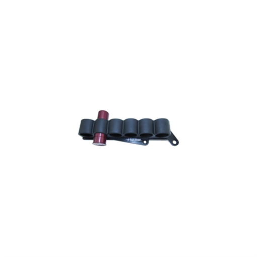 Picture of TacStar SideSaddle Slimline Mossberg 500/590 12 Gauge 6rds Black Polymer w/Aluminum Mounting Plate 1081210