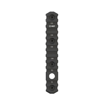 Picture of Mdt 5.5 M-LOK PICATINNY RAIL WITH FLUSH CUP SLING MOUNT 103456-BLK