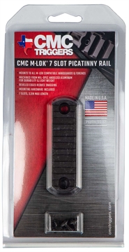 Picture of Cmc Triggers M-LOK PICATINNY 7 SLOT RAIL SECTION ALUMINUM BLACK 81723