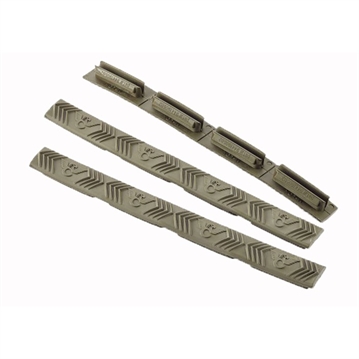 Picture of Wilson Combat M-LOK RAIL COVER 4-SLOT 3-PACK OD GREEN TR-MRC-GN
