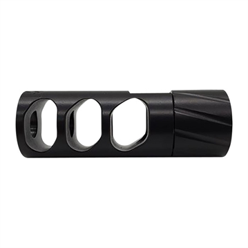 Picture of Meraki Machine M1 3 PORT MUZZLE BRAKE .223, .725 , 1/2X28 7000