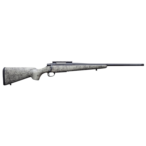 Picture of Howa 1500 Superlite Full Size 6.5 Creedmoor 5+1 20" Blued Threaded Barrel, Blued Picatinny Rail Steel Receiver, Tan w/Black Webbing Fixed Stocky's Synthetic Stock HCSL65CRTAN