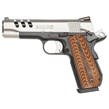 Picture of DEMO Smith & Wesson Performance Center 1911 Handgun .45 ACP 9rd Magazine 4.25" Barrel 2 Tone Brown Grips 170344U