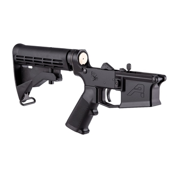 Picture of Aero Precision M4E1 COMP LOWER RECEIVER W/ A2 GRIP & M4 STOCK FOR AR-15 BLK APAR600101
