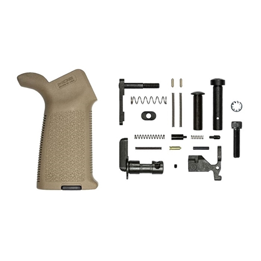 Picture of Aero Precision M4E1 LOWER PARTS KIT W/MOE GRIP, NO FCG FOR AR-15 FDE APRH100985