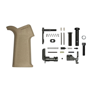 Picture of Aero Precision M4E1 LOWER PARTS KIT W/MOE SL GRIP MINUS FCG FOR AR-15 FDE APRH100987