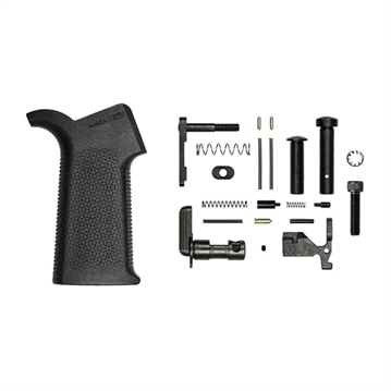 Picture of Aero Precision M4E1 LOWER PARTS KIT W/MOE SL GRIP MINUS FCG FOR AR-15 BLACK APRH100986