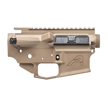 Picture of Aero Precision M4E1 THREADED ASSEMBLED RECEIVER SET FOR AR-15 FDE CERAKOTE APCS100724