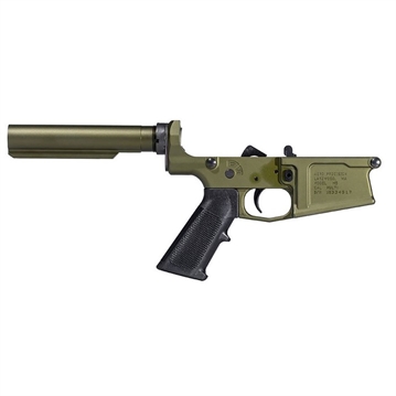 Picture of Aero Precision M5 CARBINE COMPLETE LOWER W/A2 GRIP NO STOCK FOR AR .308 ODG APAR308291