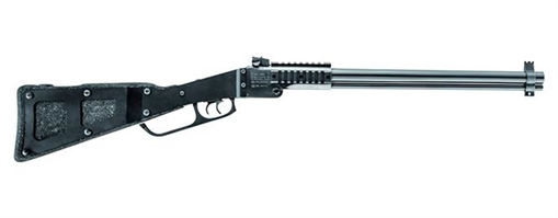 Picture of Chiappa Firearms 500188 M6 22 LR 12 Gauge 1+1 18.50" Blued Break Open Barrel, Blued Picatinny Rail Receiver, Fixed w/Storage Black Metal Stock, Right Hand 500188 500.188
