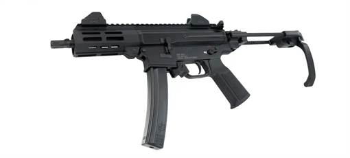 Picture of MAC IX 9 MM 6.5IN BARREL DIRECT BLOWBACK 30RD PCC HARD CASE TWO MAGS SLING CLNG KIT MAC5/MP5 MAG PATTERN TAILHOOK RETRACTABLE BRACE 12755002 12755002