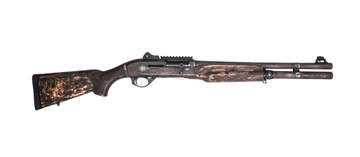 Picture of MAC 21000122APOC Apocalypse  12 Gauge Semi-Auto 3" 5+1 18.50" Multicolor Distressed Cerakote Barrel, Multicolor Engraved & Distressed Cerakote Receiver w/Picatinny Rail, Aged, Distressed & Engraved Wo