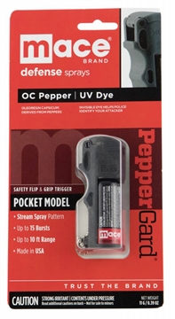 Picture of MACE POCKET MODEL PEPPER SPRAY BLACK 18G NY COMPLIANT 80332