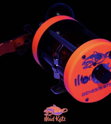 Picture of MAD KATZ GEAR GENESIS 6750 CAST REEL HELIOS MKGMK6750HELIOS
