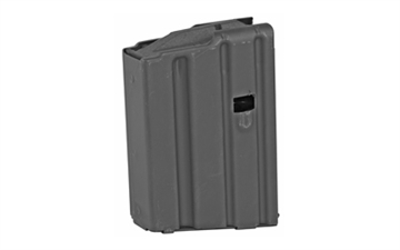 Picture of Ammunition Storage Components Ammunition Storage Components, Magazine, 223 Remington/556NATO, 10 Rounds, Fits AR Rifles, Stainless Steel, Black Follower, Black 10-223-SS-B-B-ASC 223-10RD-SS-B-B