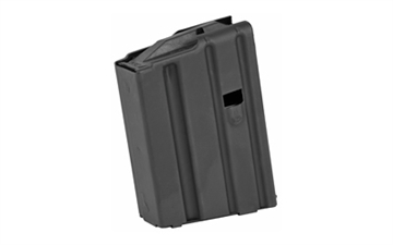 Picture of Ammunition Storage Components Ammunition Storage Components, Magazine, 223 Remington/556NATO, 5 Rounds, Fits AR Rifles, Stainless, Black Follower, Black 5-223-SS-BM-B-ASC 5-223-SS-BM-B-B-ASC