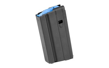 Picture of ASC AR Family Rifle Magazine Blued Follower 6.5 Grendel Black Stainless Steel 15/rd 15-65-SS-BM-BL-ASC
