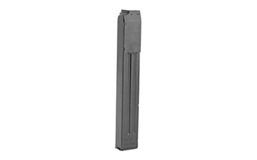 Picture of American Tactical Rifle Magazine, 9MM, 25 Rounds, Fits MP40 Rifles, Steel, Black GERMMP40925