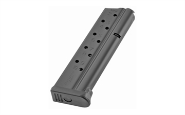 Picture of CMC Products Magazine, Range Pro, 9MM, 10 Rounds, Fits 1911, Stainless, Black M-RP-9FS10-B