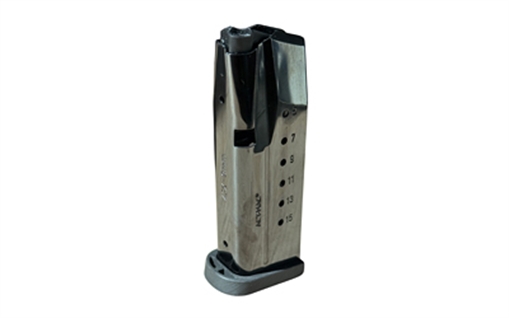 Picture of Derya Magazine, 9MM, 10 Rounds, Fits Derya DY9Z, Fits Glock 43X, Polymer Construction, Black DXA-10L-ZXC