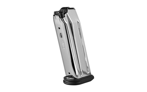 Picture of FN 510 Replacement Magazine 10rd 10mm Stainless Steel w/ Black Polymer Flush Floorplate Fits FN 510 Tactical 20100733