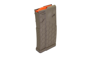 Picture of HEXMAG Magazine, 308 Winchester/ 762NATO, 20 Rounds, Fits DPMS/SR25/ Polymer, Flat Dark Earth HX20-SR25-FDE HX20SR2551FD