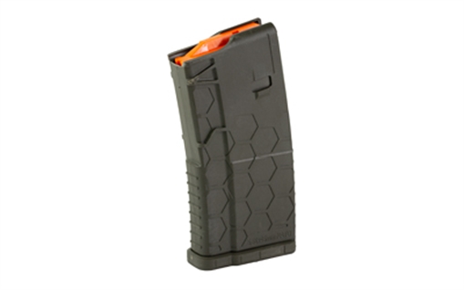 Picture of HEXMAG Magazine, 223 Remington/556 NATO, 20 Rounds, Fits AR Pattern Rifles, Polymer, Olive Drab Green HX20-AR15S2-ODG HX20AR15ODG