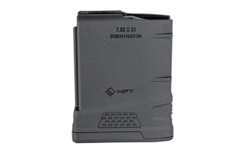 Picture of Mission First Tactical Magazine, 308 Winchester, 762NATO, Fits AR-10A/SR 25/M110, 10 Rounds, Black 10EXD762X51 10EXD762x51-BL