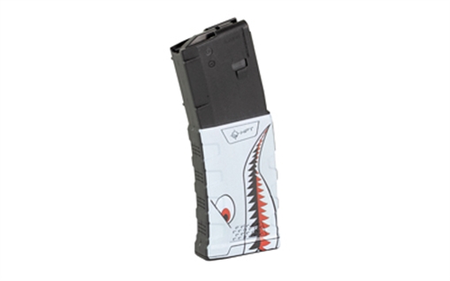 Picture of Mission First Tactical EXD, Magazine, 223 Remington/556NATO, 30 Rounds, Fits AR-15, Shark Graphic EXDPM556D-C-AR10W