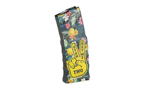 Picture of Mission First Tactical Magazine, EXD, 223 Remington/556NATO, 30Rd, Fits AR-15, Point Break "Utah 2" Graphic EXDPM556D-PBU