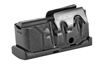 Picture of Savage Arms Magazine, Integral Release, Short Action, 350 Legend, 4 Rounds, Fits AXIS/AXIS Stainless/11 Light Weight Hunter/11Trophy Hunter XP/10 Trophy Hunter XP/11 Lady Hunter/11 Hunter XP/16 Trophy Hunter XP/110 Engage Hunter XP/11 DOA Hunter XP/110 APEX XP/110/110 Hog Hunter, Blued Finish 55236