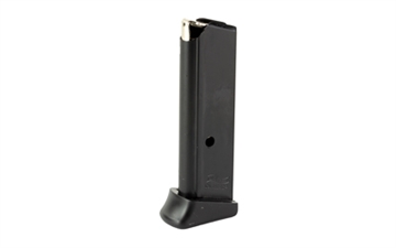 Picture of Walther Magazine, 380ACP, 6 Rounds, Fits Walther PPK, with Finger Rest, Anti Friction Coating, Black 2246026