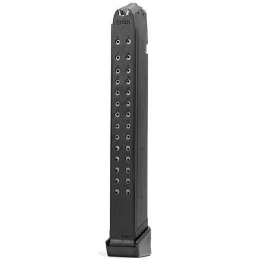 Picture of Kci Usa MAGAZINE FOR GLOCK 19, 26 9MM 33RD BLACK POLYMER KCI-MZ008