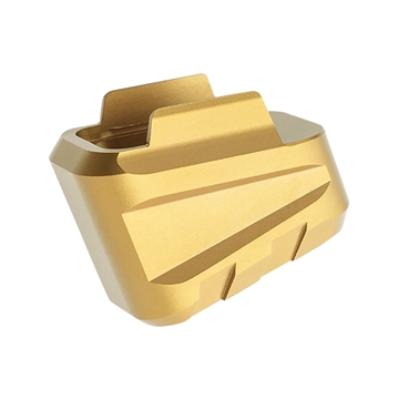 Picture of Tyrant CNC  Magazine Extension Fits Sig P320 5rd Gold Aluminum  TD-P320MAGEX-GOLD
