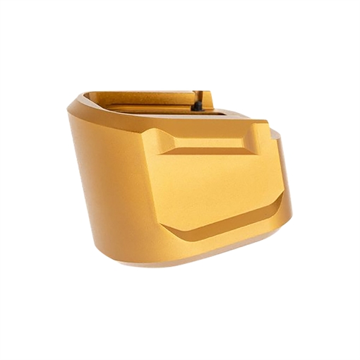 Picture of Tyrant CNC TDECHEMAGEX17GOLD Magazine Extension 9mm Fits Springfield Echelon 5rd Gold Aluminum TDECHEMAGEX17GOLD TD-ECHEMAGEX17-GOLD