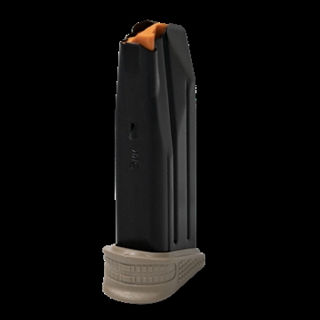 Picture of FN 509 Compact 12rd Extended Floorplate 9mm Luger Black/Flat Dark Earth Steel 20100376