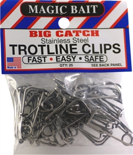 Picture of MAGIC BAIT BIG CATCH TROTLINE 25 HOOK/CLIPS MAGIC-BC