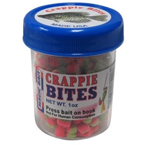 Picture of MAGIC BAIT CRAPPIE BITES CHARTREUSE/ PINK 1OZ MAGIC-CHT/PNK