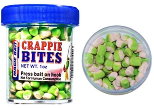 Picture of MAGIC BAIT CRAPPIE BITES RED 1OZ MAGIC-RED