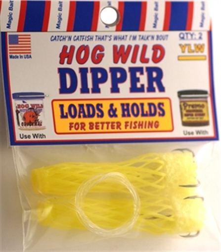 Picture of MAGIC BAIT HOGWILD YEL BAITDIPPER WORM 2CD BDW55